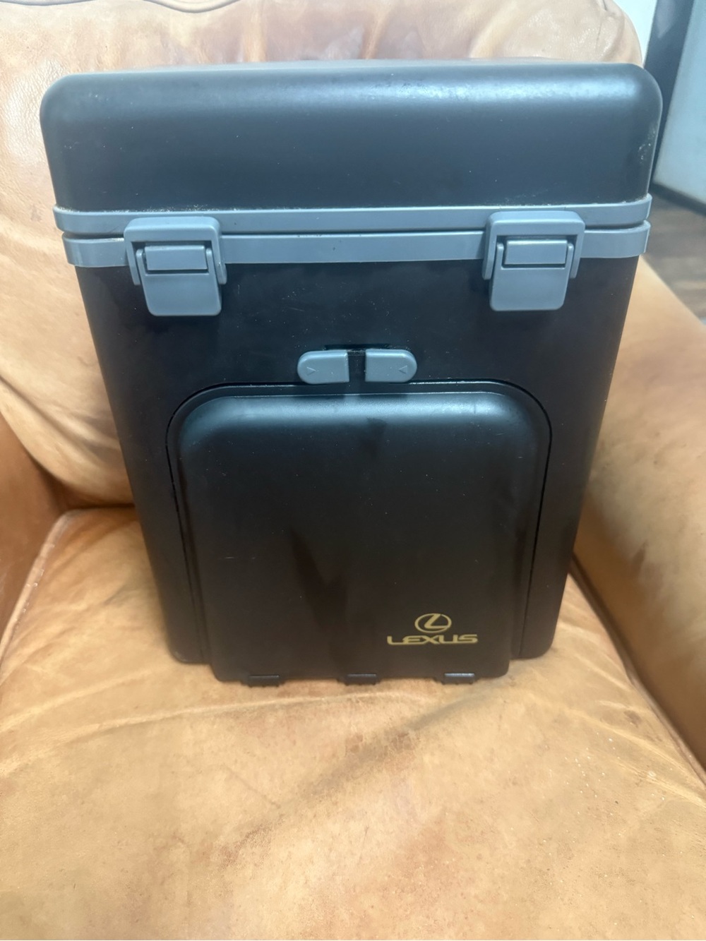 Black Hard Shell Lexus Cooler/ Picnic Set